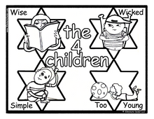 Load image into Gallery viewer, Passover Coloring Pages: PDF Download