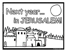 Load image into Gallery viewer, Passover Coloring Pages: PDF Download