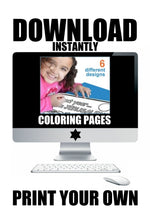 Load image into Gallery viewer, Passover coloring pages download