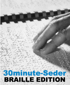 30minute-seder Braille edition